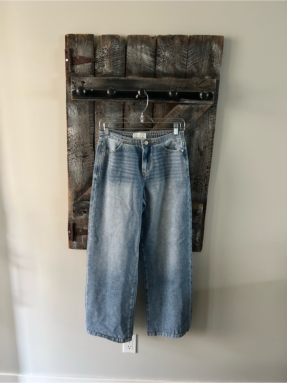 Women's Habitual Kire Classic Wide-Leg Jeans in Light Blue